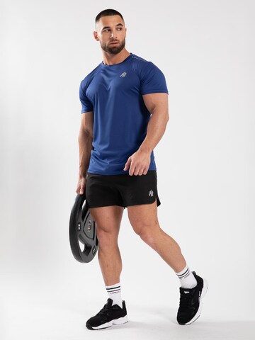T-Shirt fonctionnel 'Easton' Gorilla Wear en bleu