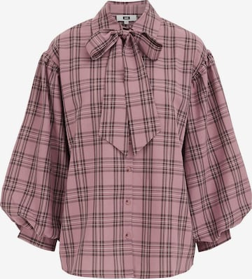 Camicia da donna di WE Fashion in lilla: frontale