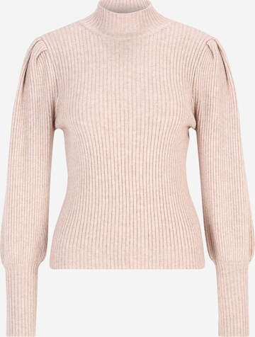 Only Petite Pullover 'KATIA' i brun: forside