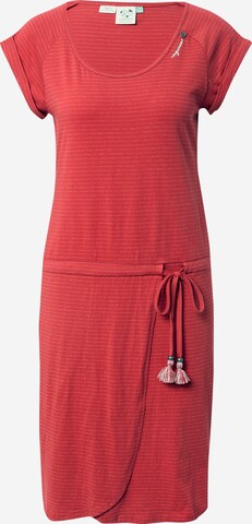 Ragwear - Vestido de verano en rojo: frente