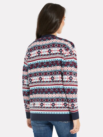 Threadbare Knit Cardigan 'Iceland' in Blue