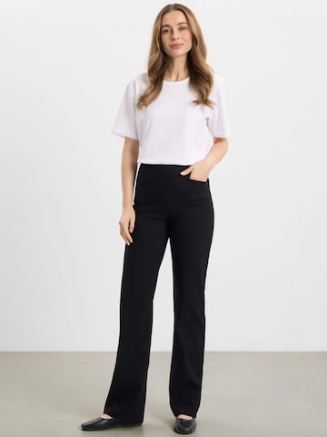 LAURIE Regular Trousers 'Thea' in Black