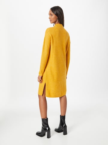 VERO MODA Knitted dress 'LULU' in Yellow
