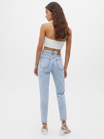 Pull&Bear Regular Jeans in Blau