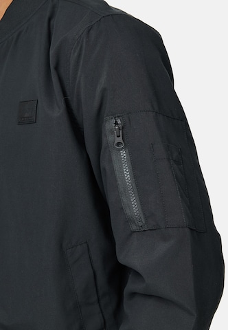 INDICODE JEANS Tussenjas ' Maxim ' in Zwart