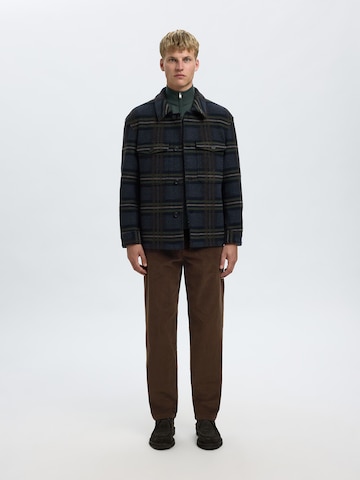 ruda SELECTED Standartinis „Chino“ stiliaus kelnės 'SLHMILES'