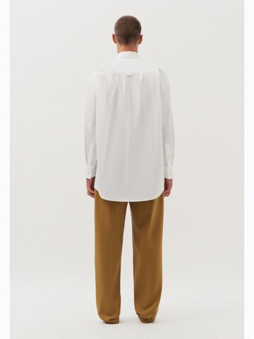 Studio Seidensticker Comfort fit Button Up Shirt 'Studio' in White