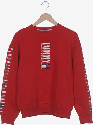 Tommy Jeans Sweater S in Rot: predná strana