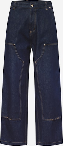 Wide Leg Jean Carhartt WIP en bleu : devant