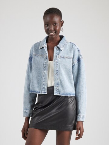 JDY Between-Season Jacket 'JDYAspen' in Blue: front