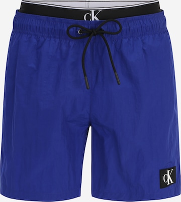 Calvin Klein Swimwear Badeshorts i blå: forside