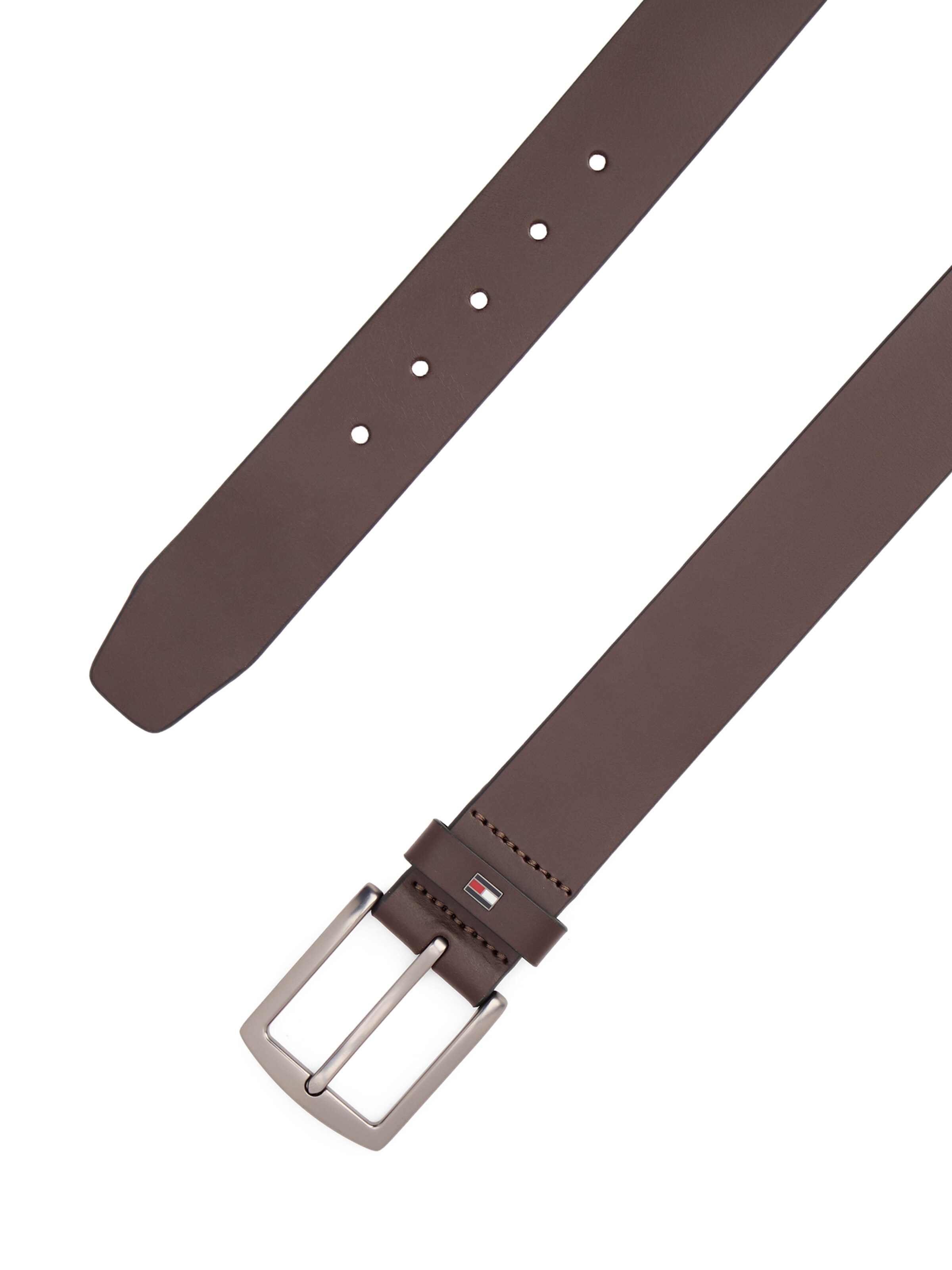 TOMMY HILFIGER Gürtel 'DENTON 4.0' in Braun