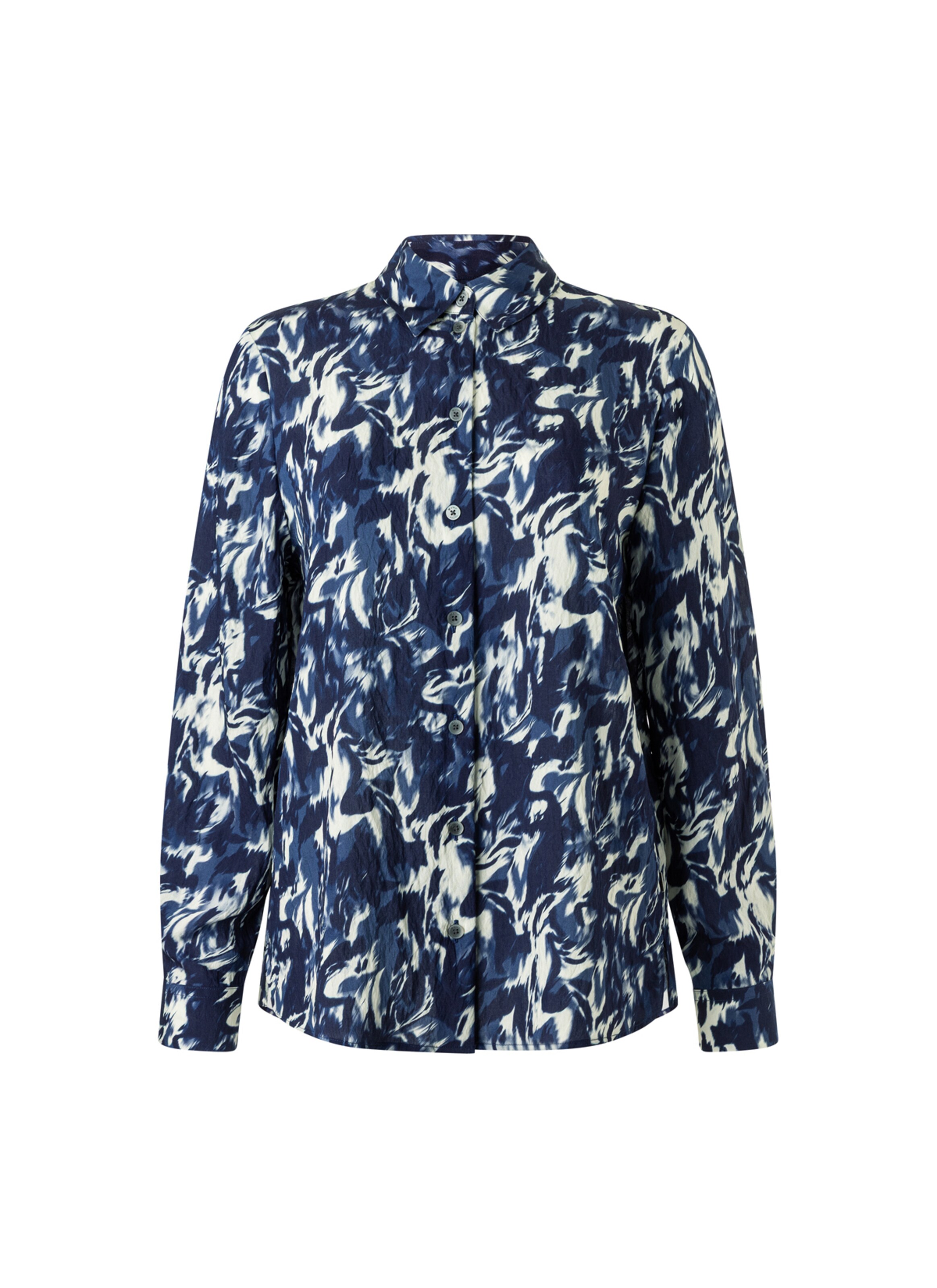 MAERZ Muenchen Blouse in Blue: front