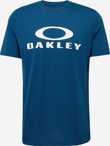 Coupe regular T-Shirt fonctionnel 'O BARK' OAKLEY en bleu : devant