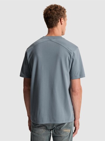CAST IRON - Camiseta 'Regular fit T-shirt in interlock jersey' en azul