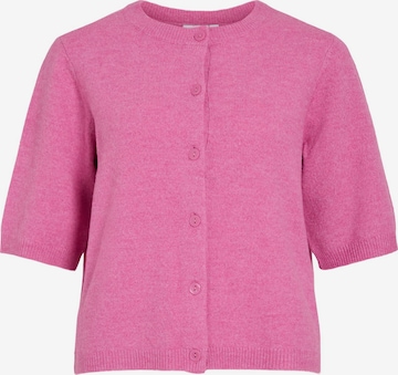 Cardigan 'VILIGA' VILA en rose : devant