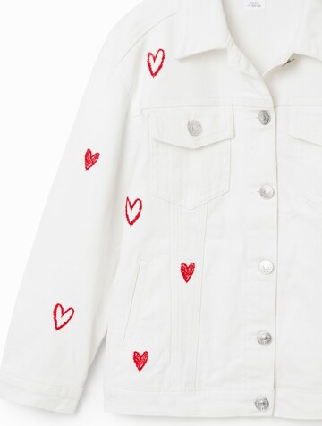 Veste mi-saison 'Marina' Desigual en blanc