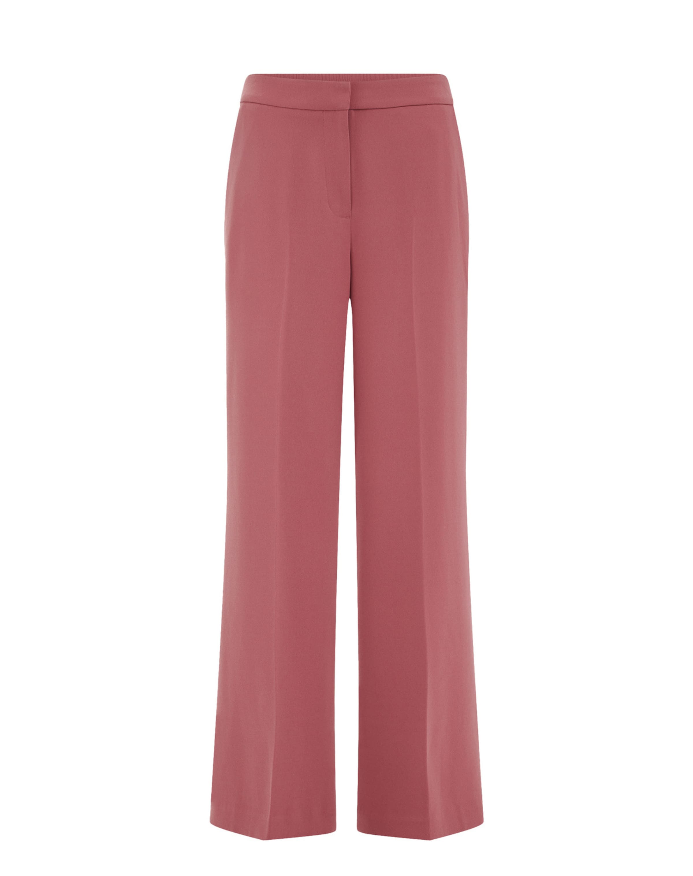 Loosefit Pantaloni con piega frontale di WE Fashion in rosa: frontale
