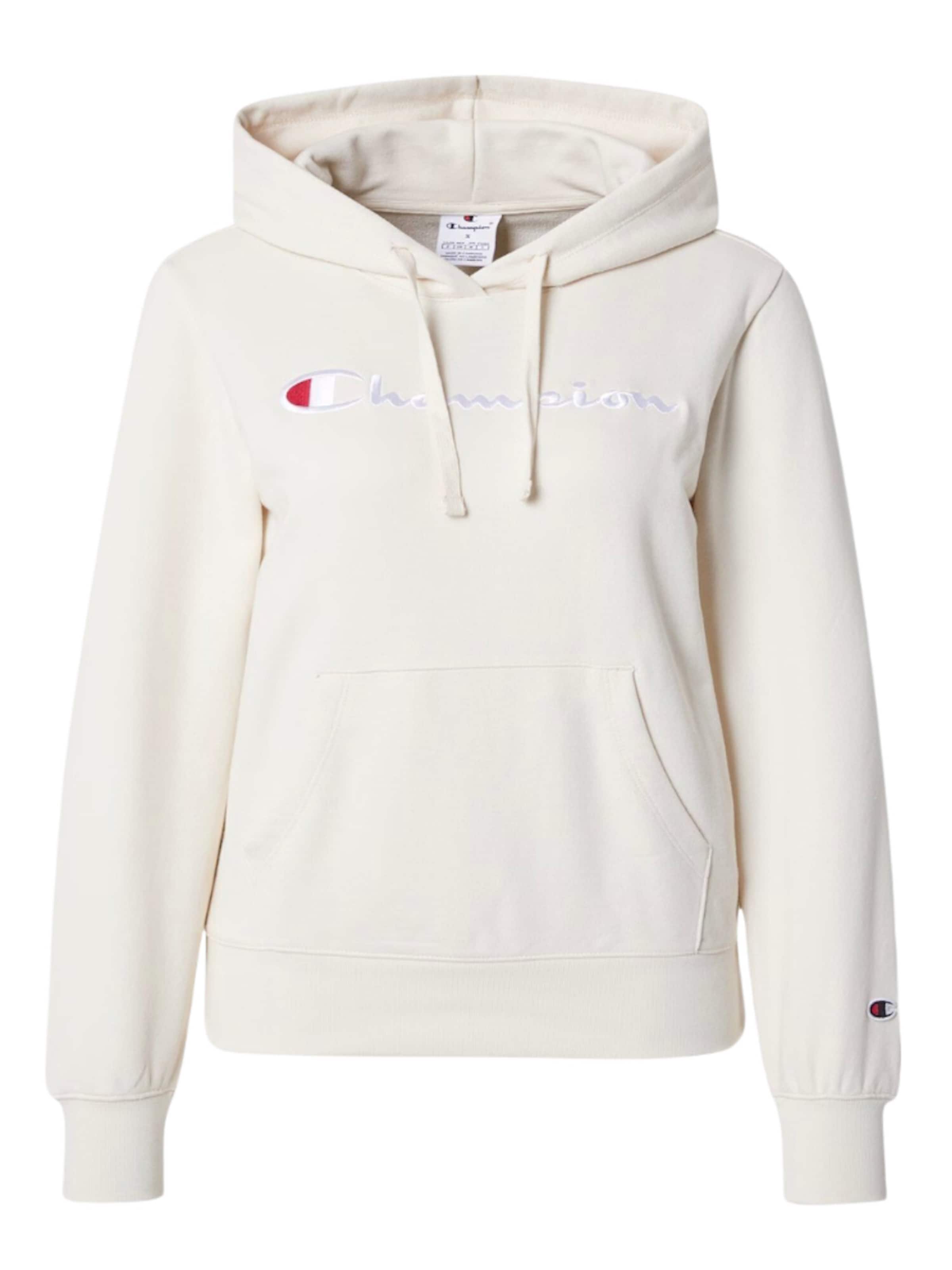 Felpa di Champion Authentic Athletic Apparel in bianco: frontale