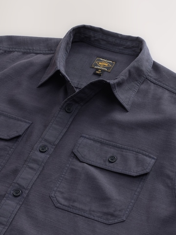 Next Regular fit Button Up Shirt in Blue