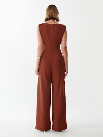 BWLDR Jumpsuit 'STELLA' in Braun