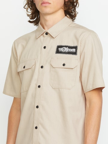 Volcom Shirt 'VOLCOM ENT' in Beige