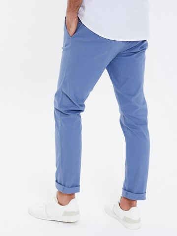 Threadbare Regular Chino Pants 'Marley' in Blue