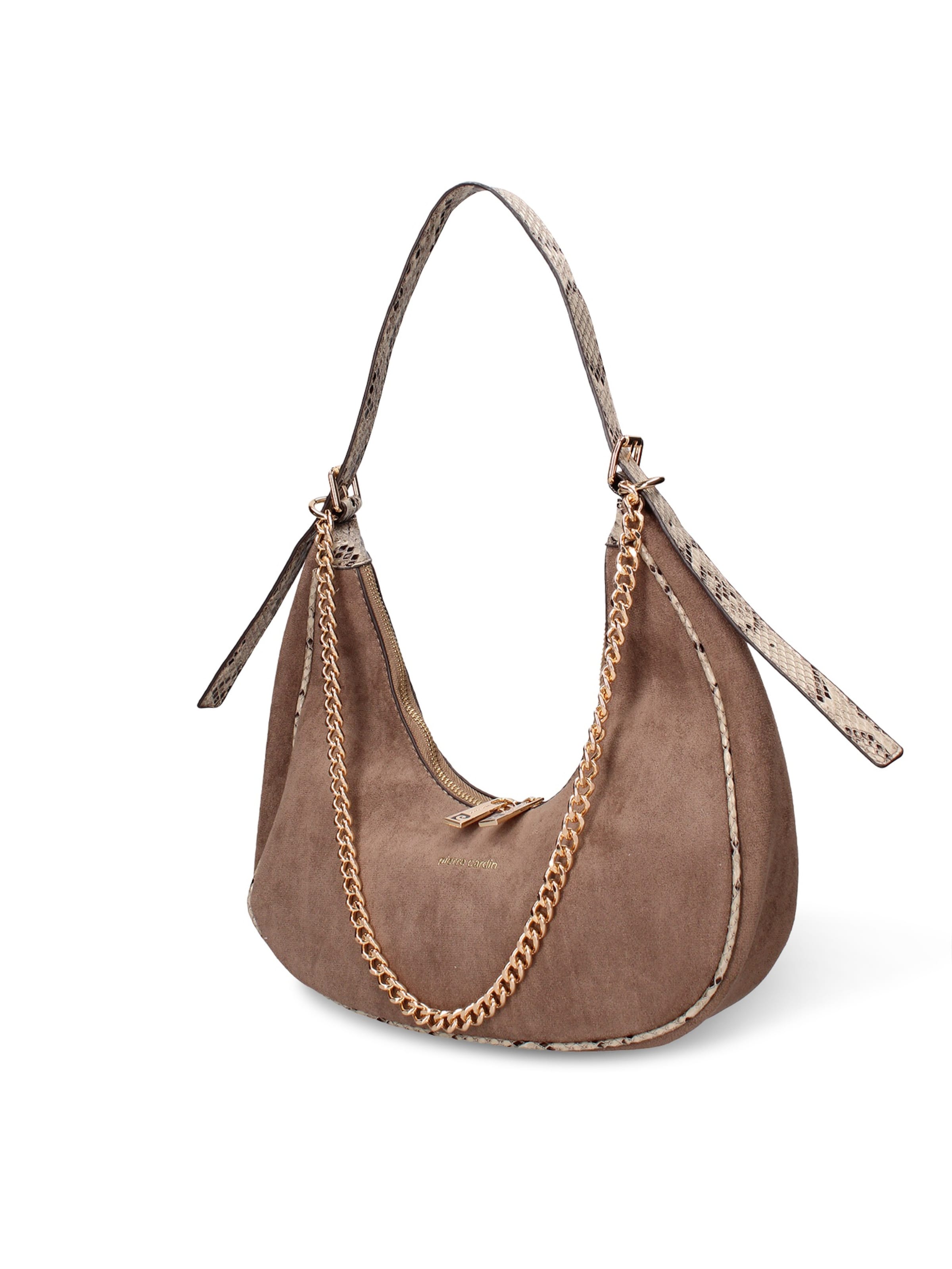 Sac bandoulière PIERRE CARDIN en gris : devant