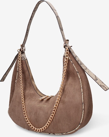 Sac bandoulière PIERRE CARDIN en gris : devant