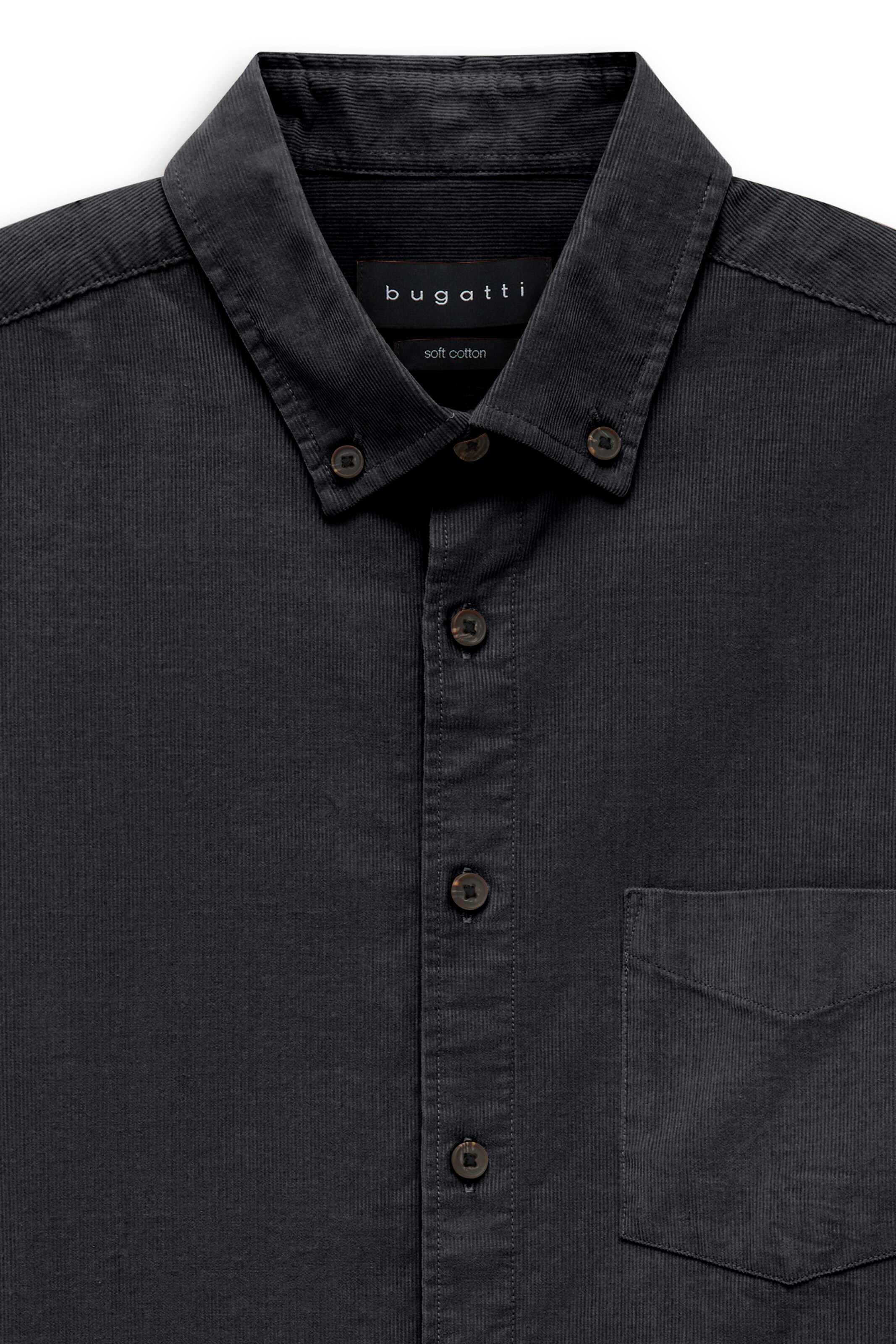 bugatti - Regular Fit Camisa em azul