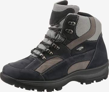 WALDLÄUFER Lace-Up Boots in Grey: front
