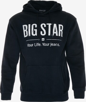 Sweat-shirt 'ASHLYNO' BIG STAR en bleu : devant