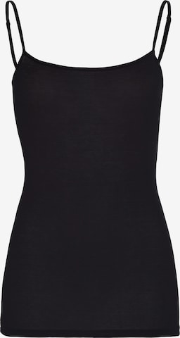 Hanro Top ' Ultralight ' in Black: front