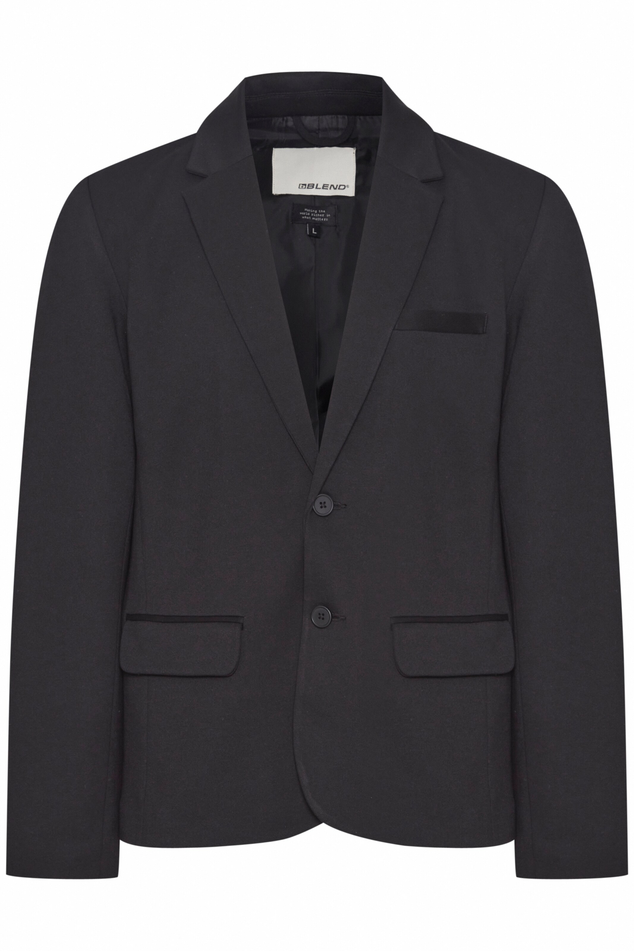 Veste de costume 'BHLangford' BLEND en noir : devant