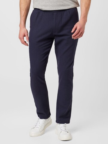 Regular Pantalon 'Chill' Kronstadt en bleu : devant