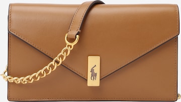 Pochette di Polo Ralph Lauren in marrone: frontale