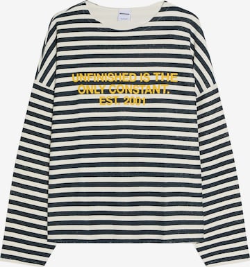 Bershka Collegepaita värissä sininen: etupuoli