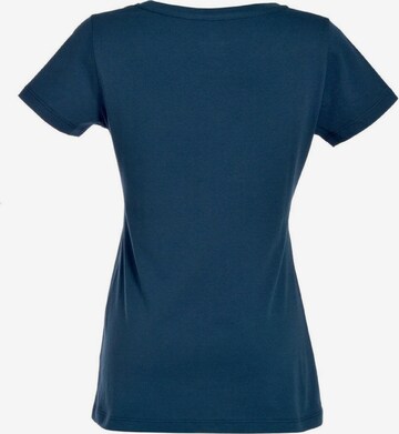Gipfelglück Shirt 'Dalia' in Blue