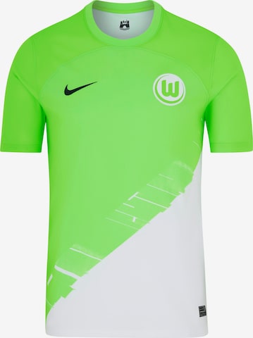 NIKE Tricot 'VfL Wolfsburg' in Groen: voorkant