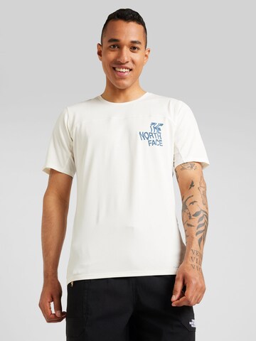 THE NORTH FACE Функциональная футболка 'SUNRISER' в Белый