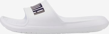 PUMA Beach & Pool Shoes in White: front