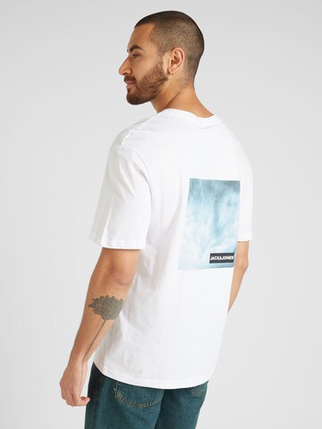 JACK & JONES T-Shirt 'JCOBERLIN' in Weiß: Vorderseite