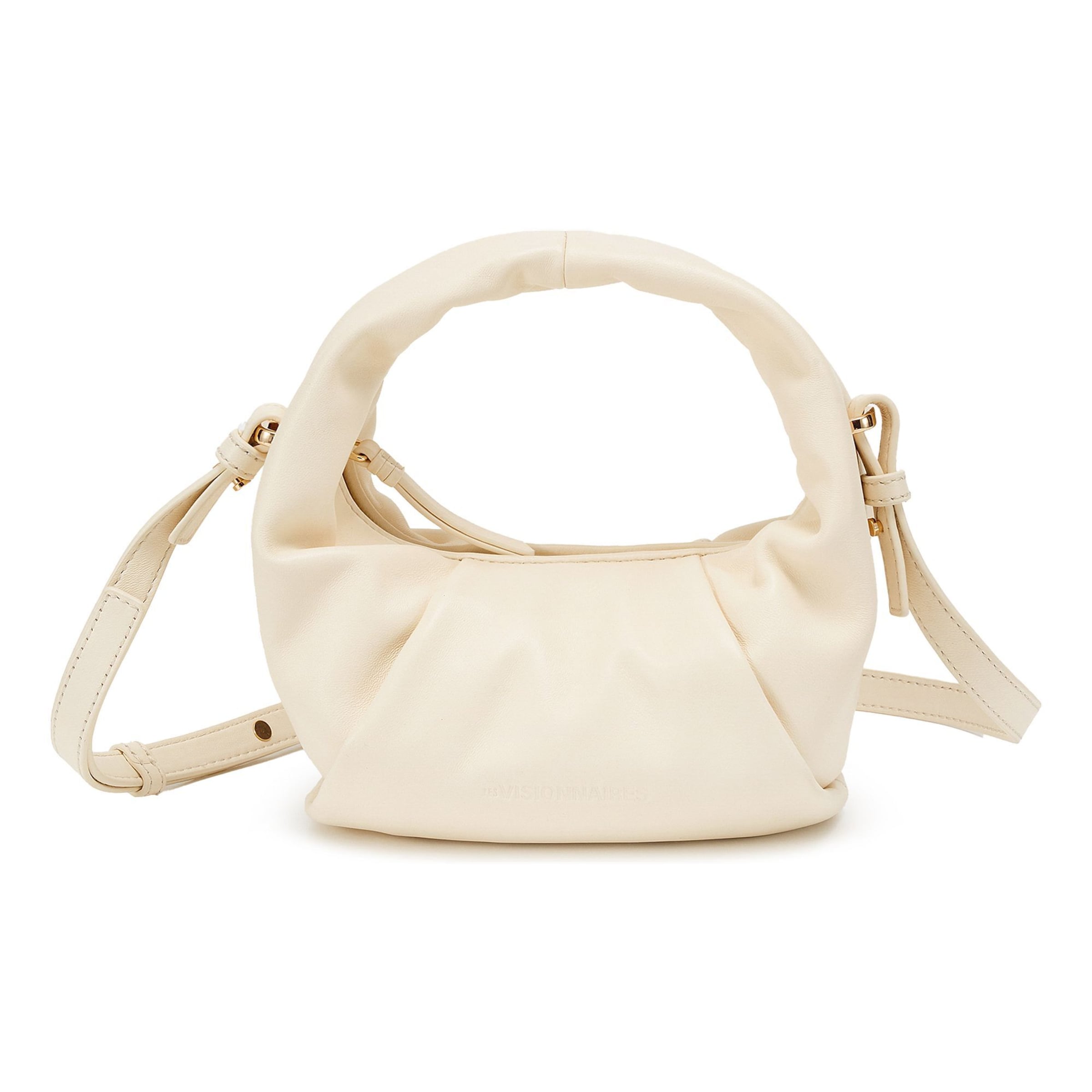 Les Visionnaires Handbag 'Greta Mini Essential' in Beige: front