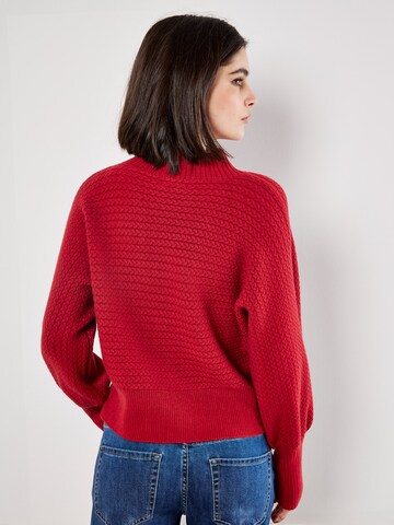 Pull-over ' ' Apricot en rouge