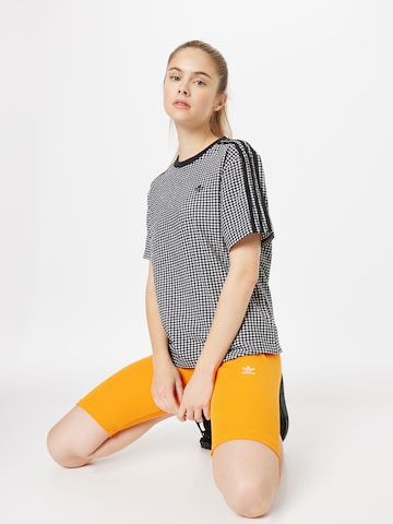 ADIDAS ORIGINALS Shirt 'GINGHAM' in Zwart