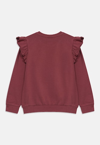 NAME IT - Sudadera 'NMFKluisi' en rojo
