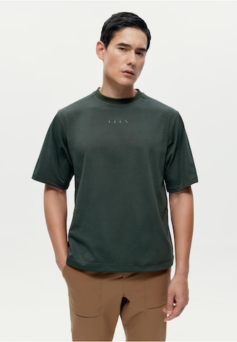 Born Living Yoga Sports top 'Tarn' in Green: front