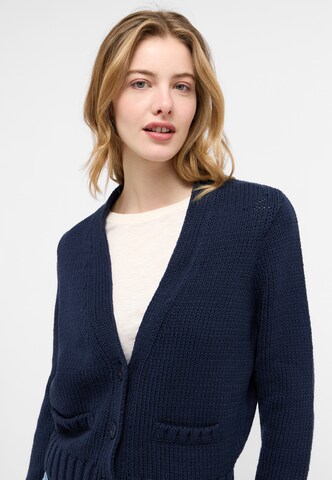 MUSTANG Strickjacke 'Sedalia' in Blau