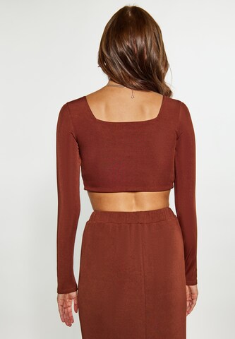 faina Top in Brown