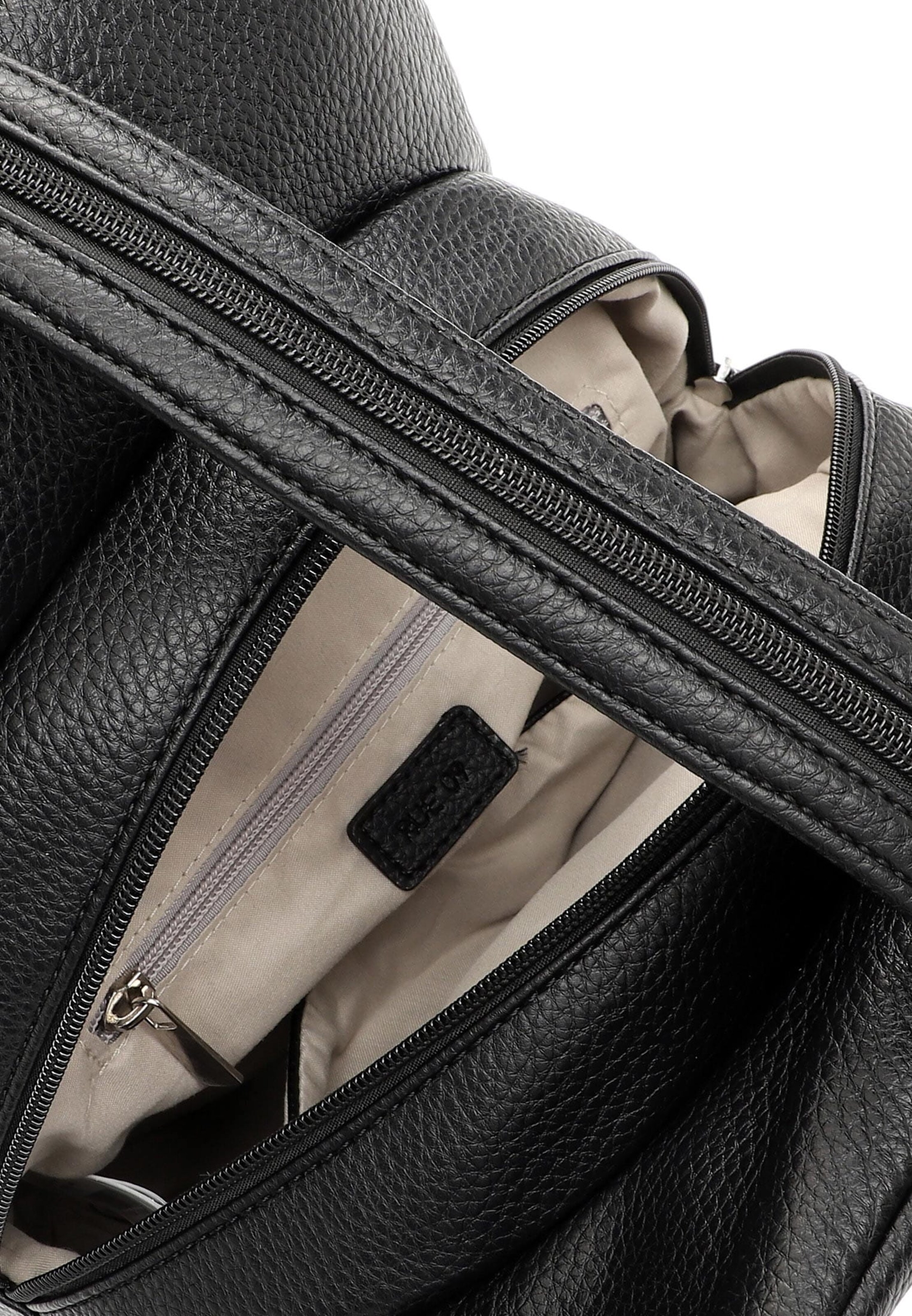 Sac à dos 'Tours Rue 09' Emily & Noah en noir